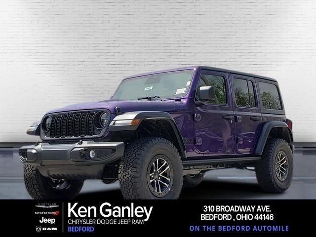 2026 Jeep Wrangler WRANGLER 4-DOOR WILLYS in Reign Exterior Paint — front three-quarter view