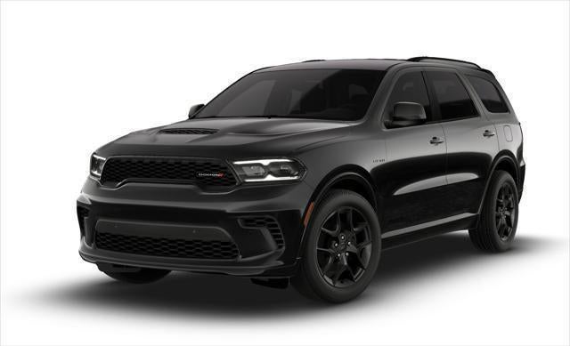 2026 Dodge Durango DURANGO GT AWD HEMI V8 in Diamond Black Clear-Coat Exterior Paint — front three-quarter view