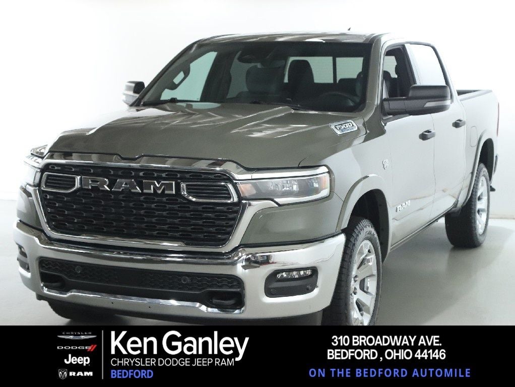 2026 RAM 1500 Big Horn Crew Cab 4x4 5'7' Box in Canyon Lake — front three-quarter view