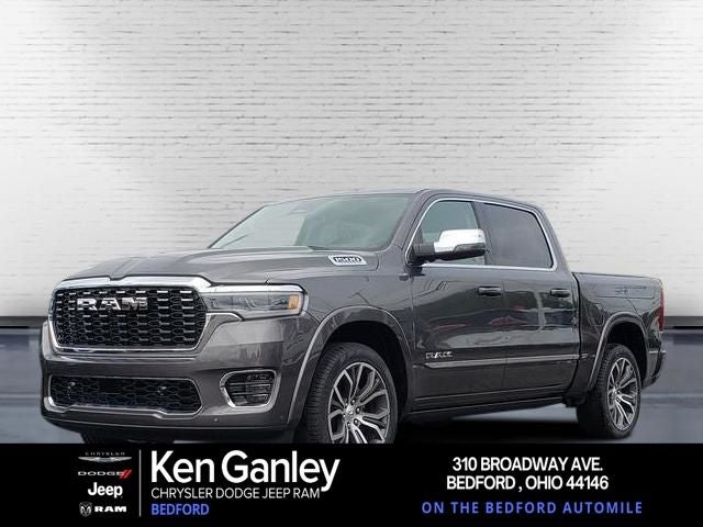 2026 RAM 1500 Tungsten in Granite Crystal Metallic Clearcoat — front three-quarter view