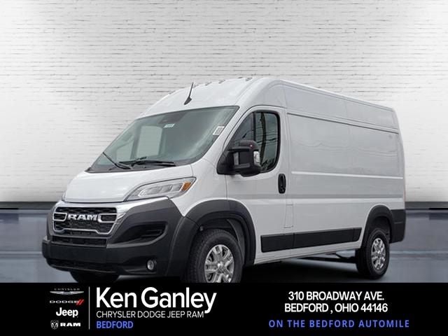 2026 RAM Ram ProMaster RAM PROMASTER 1500 SLT CARGO VAN HIGH ROOF 136' WB in Bright White Clear-Coat Exterior Paint — front...