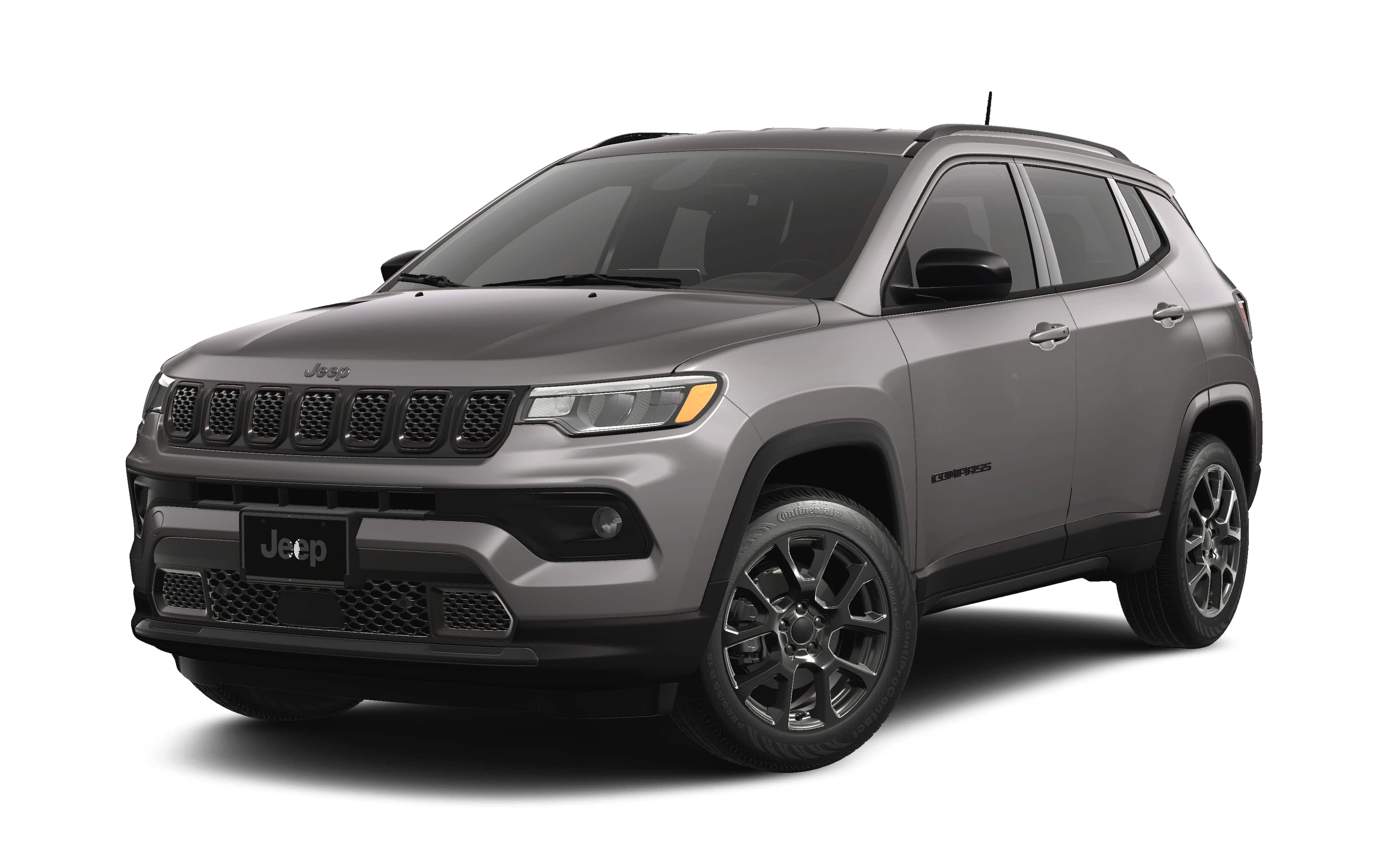 2026 Jeep Compass COMPASS LATITUDE ALTITUDE 4X4 in Sting-Gray Clear-Coat Exterior Paint — front three-quarter view